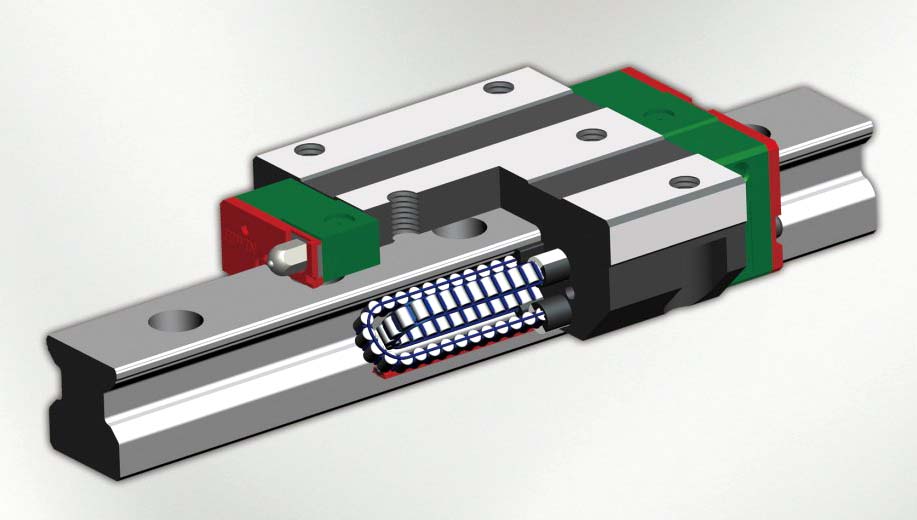 Напрямні кочення підвищеної жорсткості Hiwin верстата з ЧПУ ТС1720ф4 Напрямні кочення підвищеної жорсткості Hiwin верстата з ЧПУ ТС1720ф4